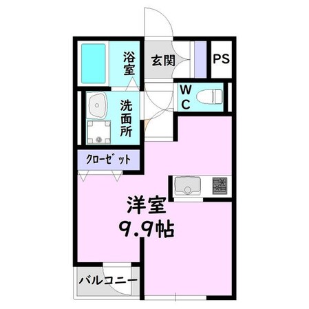 鳴海駅 徒歩14分 1階の物件間取画像